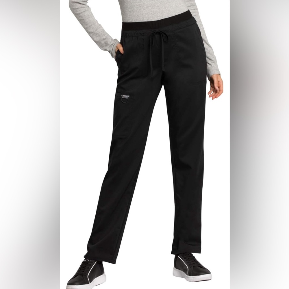 Scrubs for Women Workwear Revolution, Drawstring Cargo Pants Soft Stretch WW105
